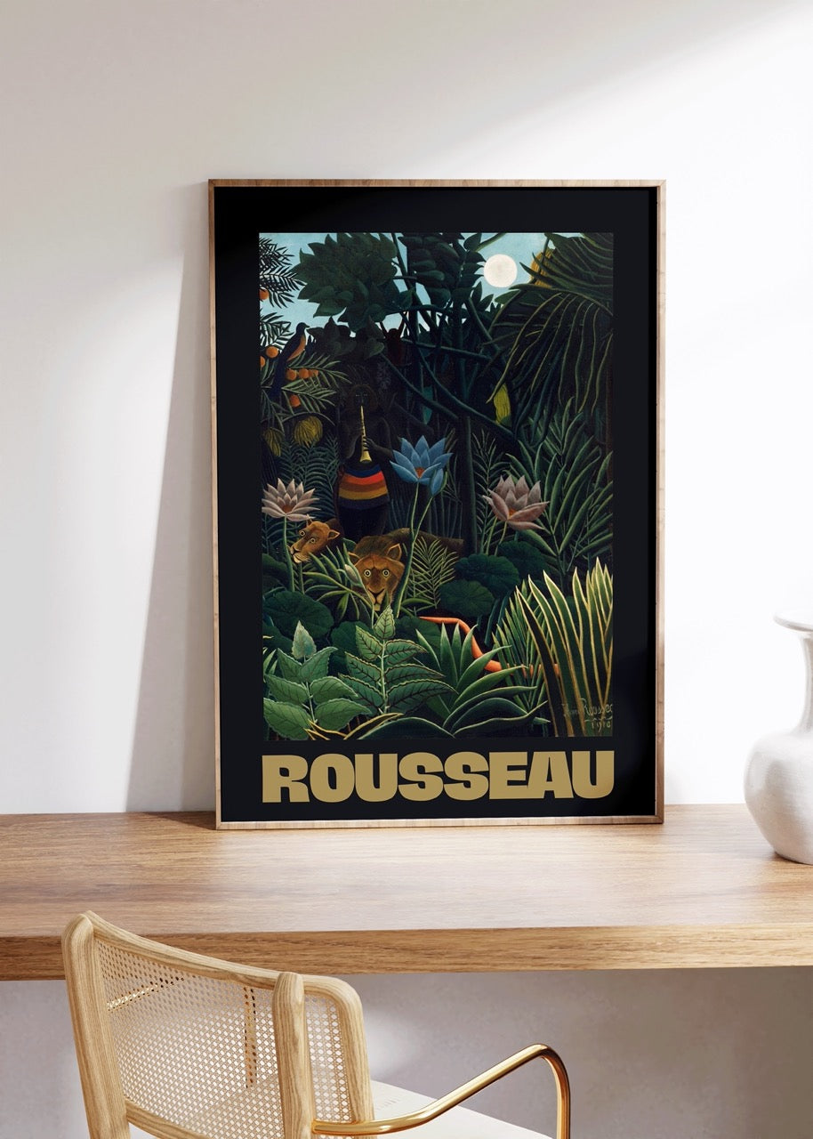 Henri Rousseau Çerçevesiz Poster