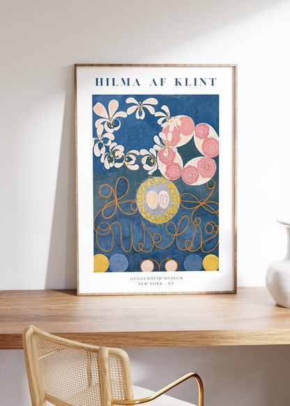 Hilma Af Klint Çerçevesiz Poster