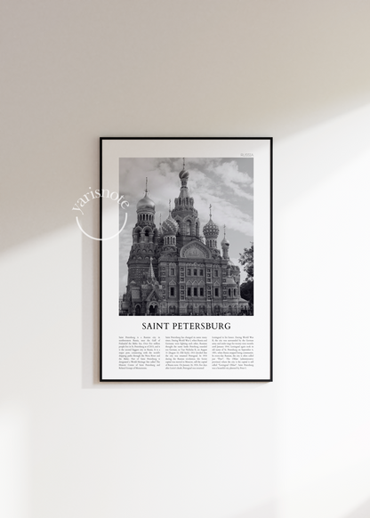 st. St. Petersburg Unframed Poster