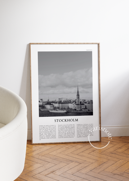 Stockholm Unframed Poster