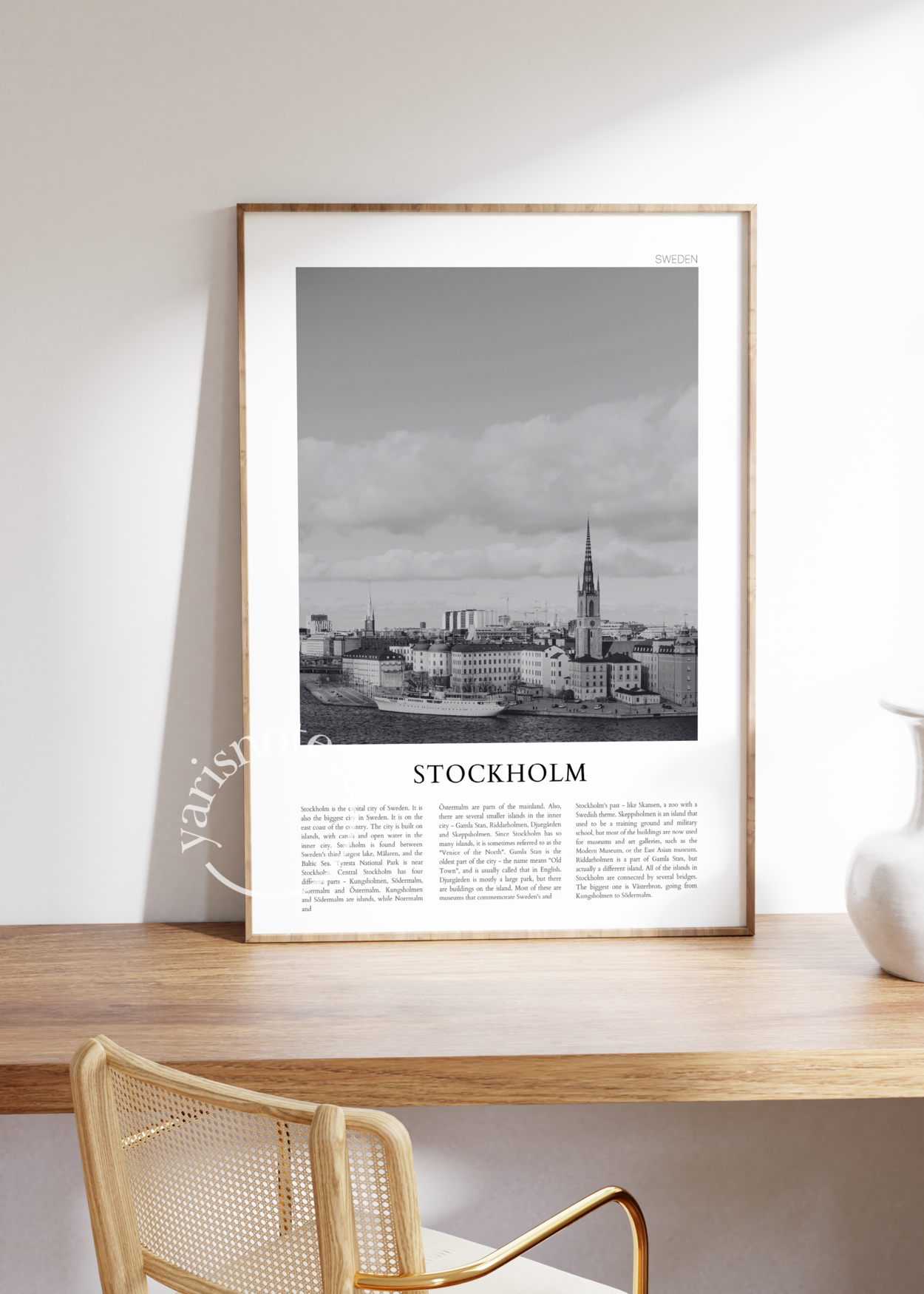 Stockholm Unframed Poster