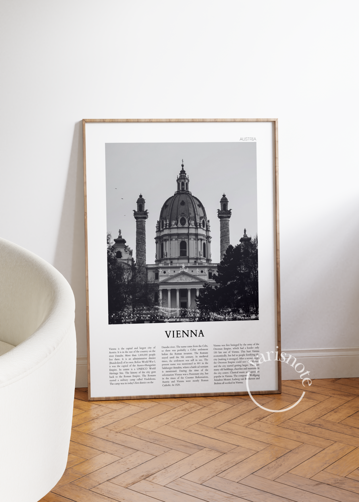 Vienna Unframed Poster