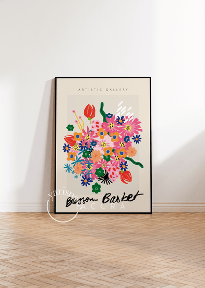 Blossom Basket Accra Çerçevesiz Poster