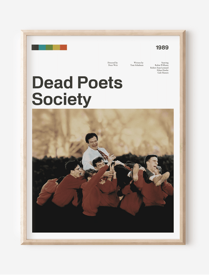 Dead Poets Society Movie Unframed Poster