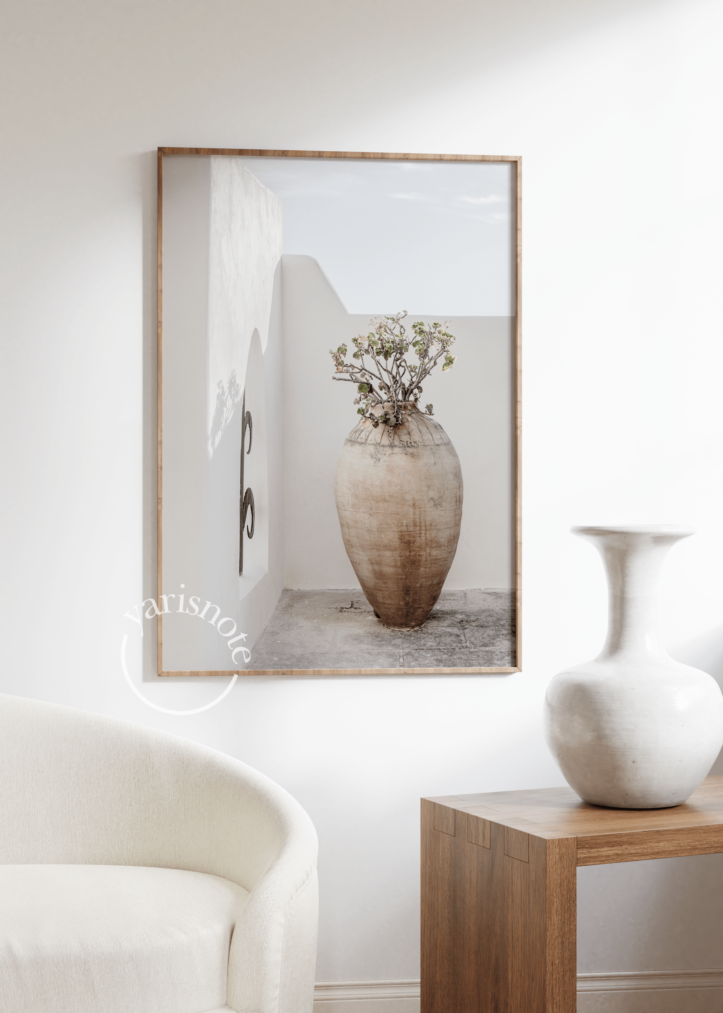 Greek Flower Unframed Poster