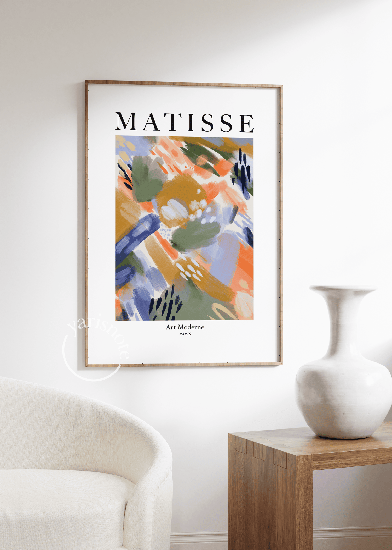 Henri Matisse Art Moderne Çerçevesiz Poster