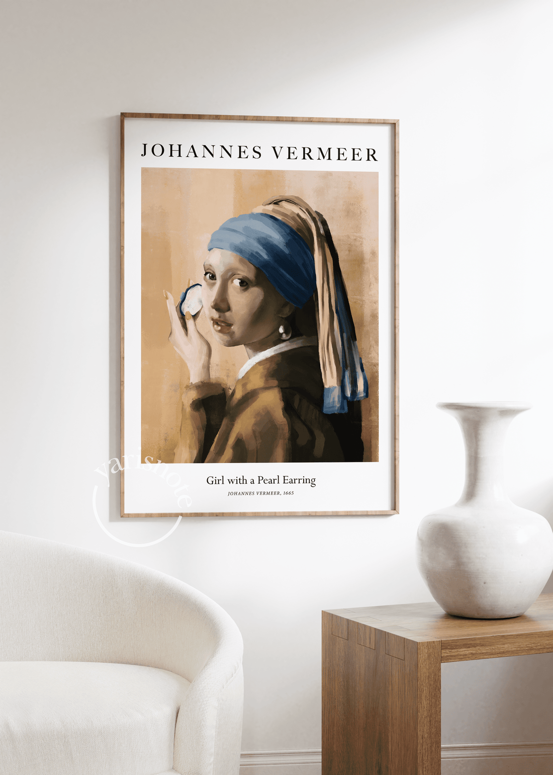 Johannes Vermeer Modern Museum Unframed Poster