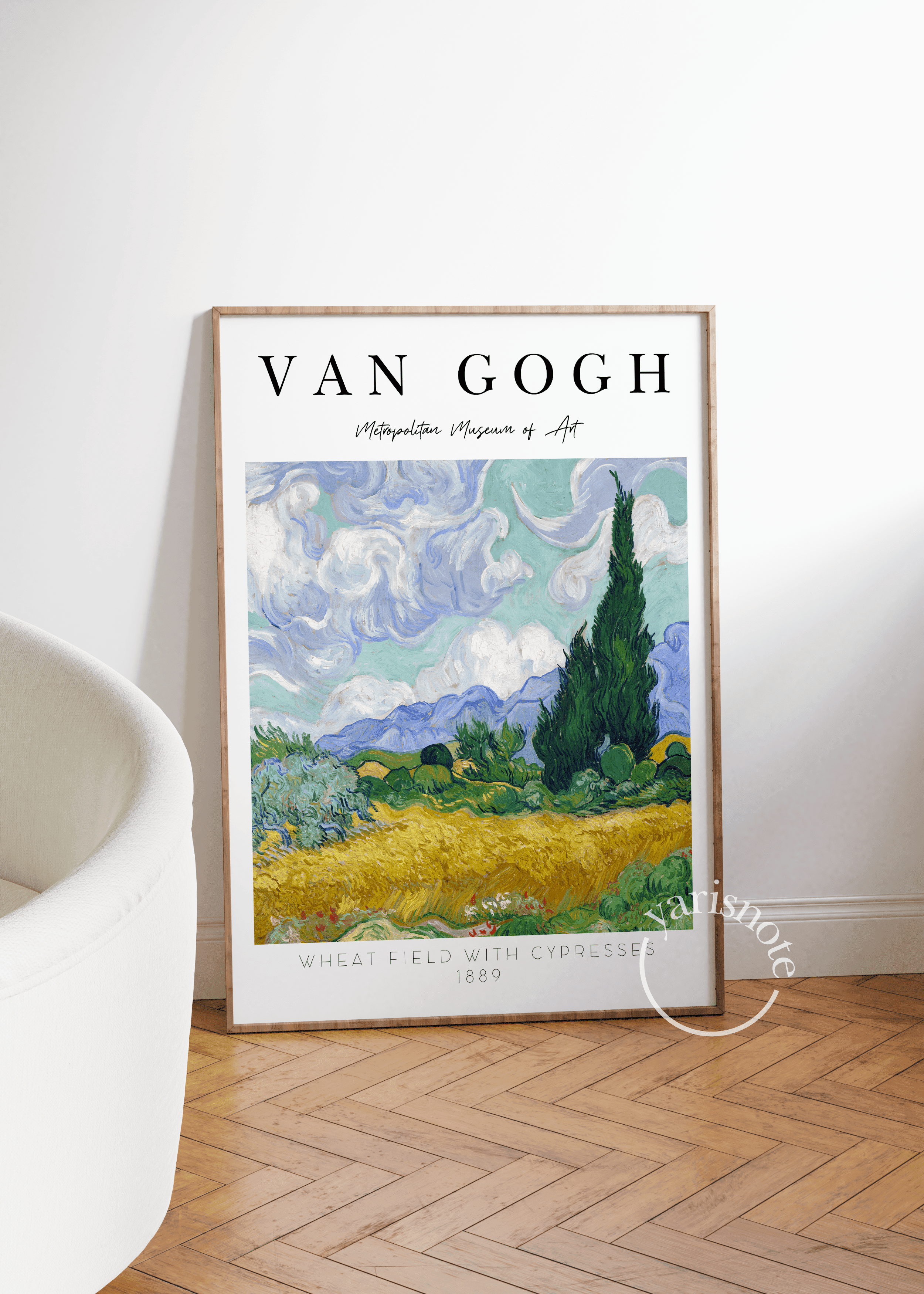 Van Gogh Set of 2 Unframed Poster