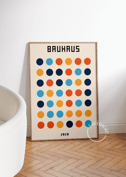 Bauhaus Çerçevesiz Poster