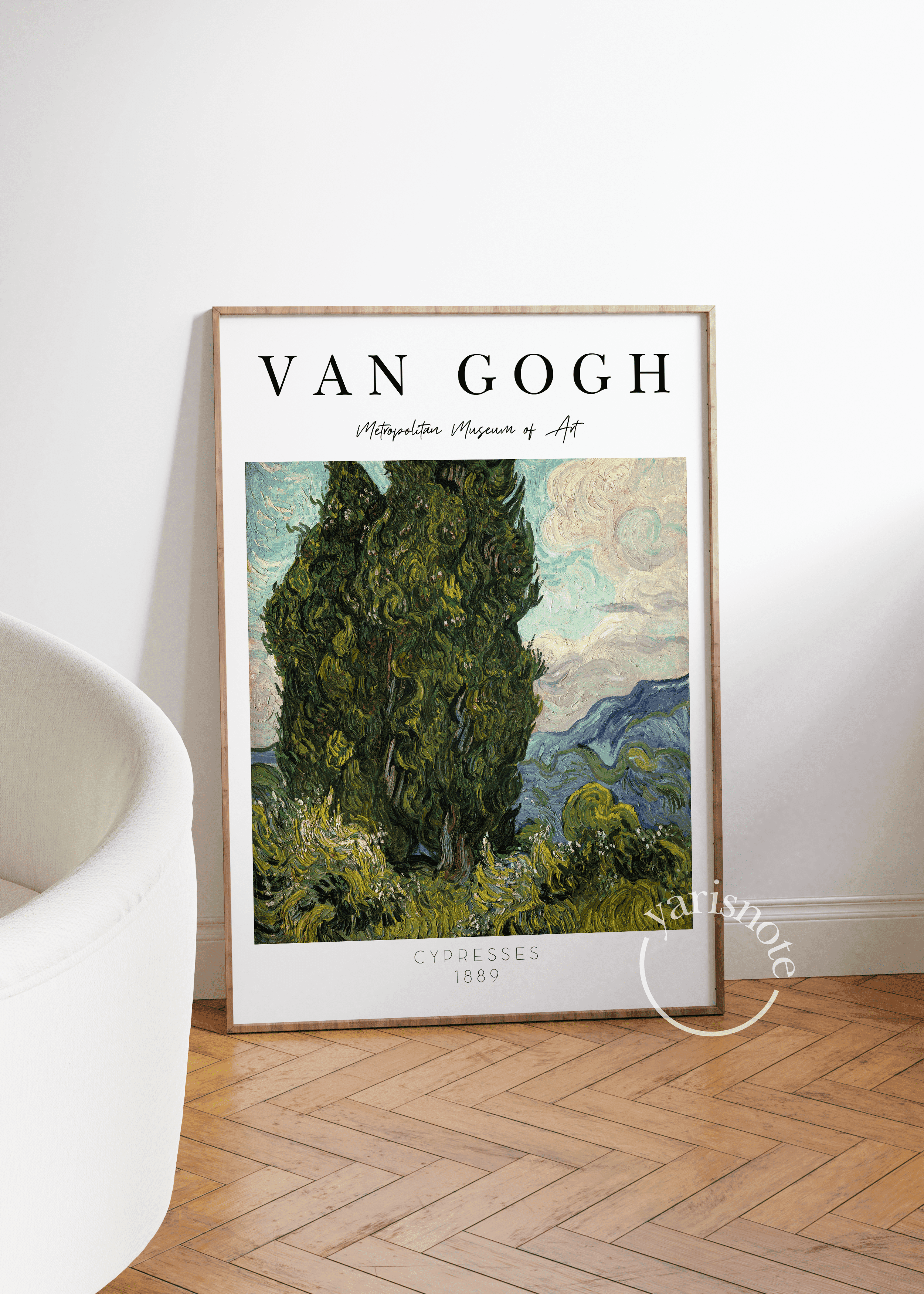 Van Gogh Set of 2 Unframed Poster