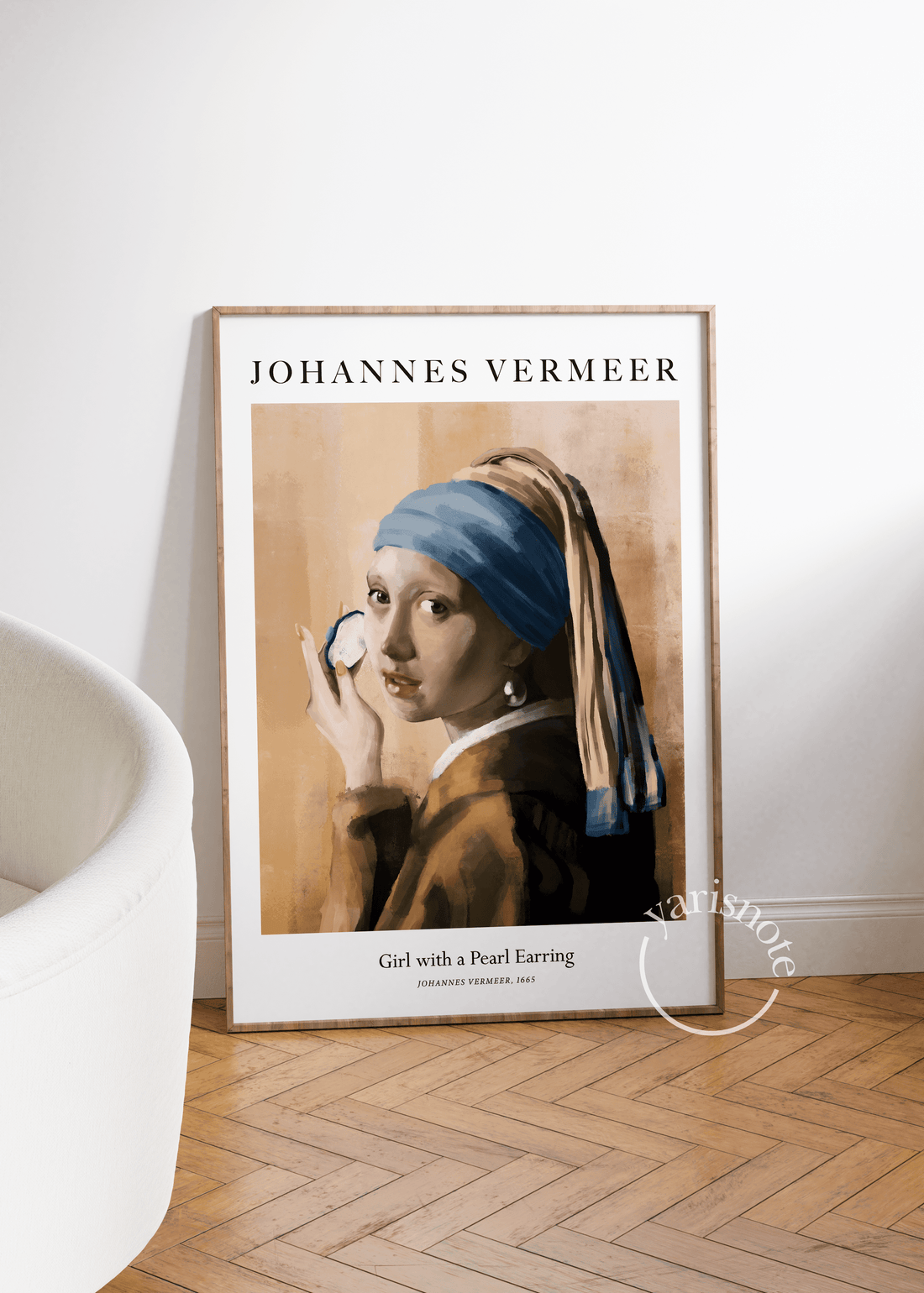 Johannes Vermeer Modern Museum Unframed Poster
