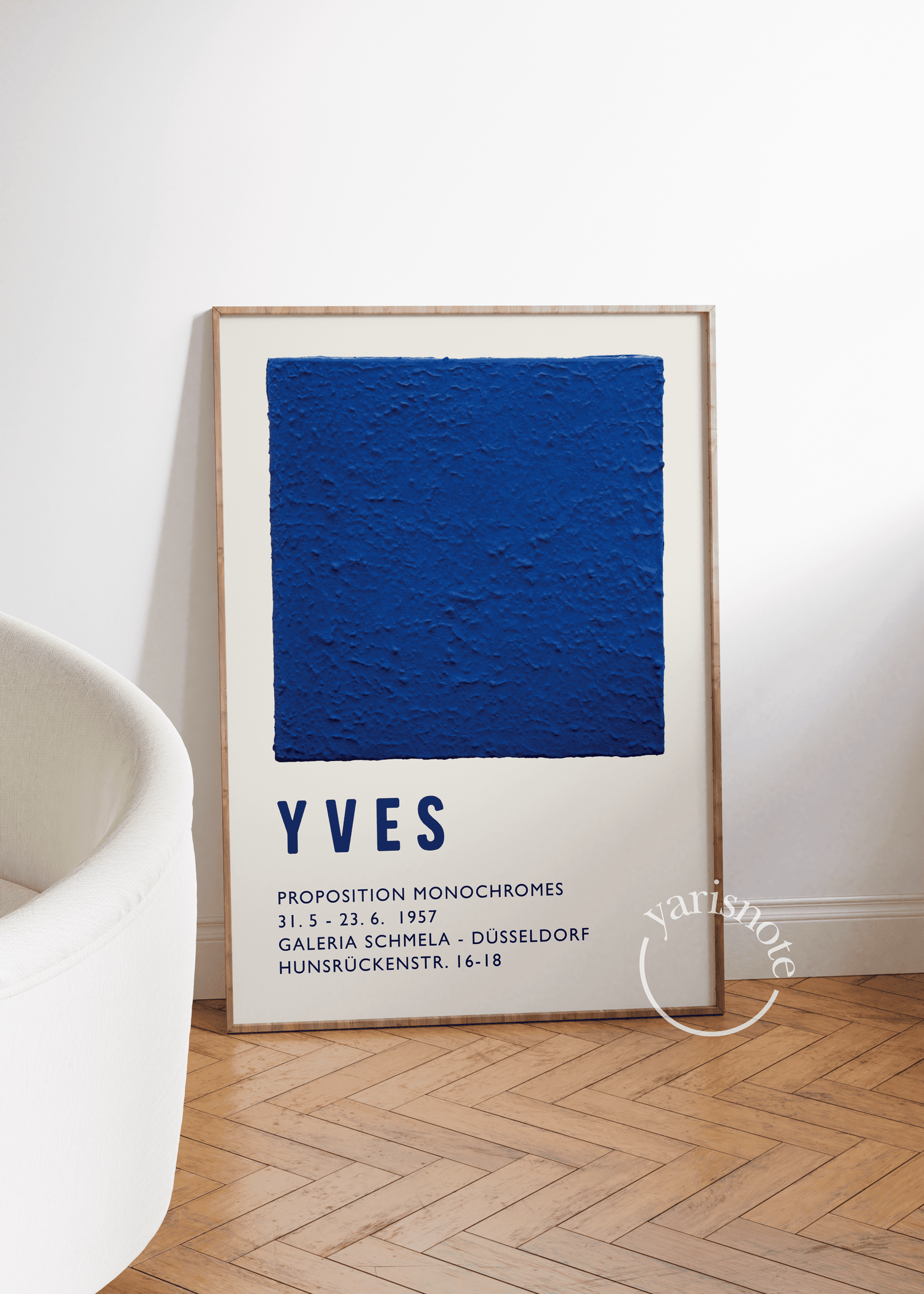 Yves Klein Set of 2 Unframed Poster