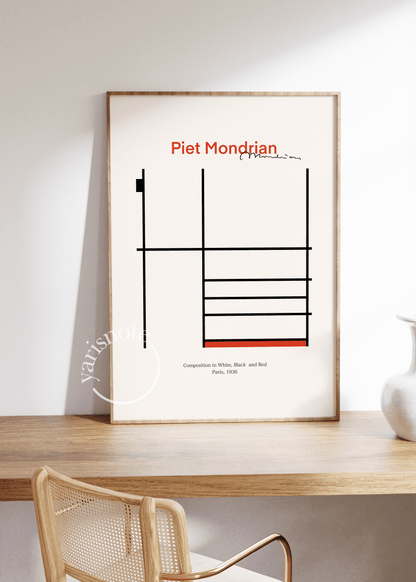 Piet Mondrian Unframed Poster