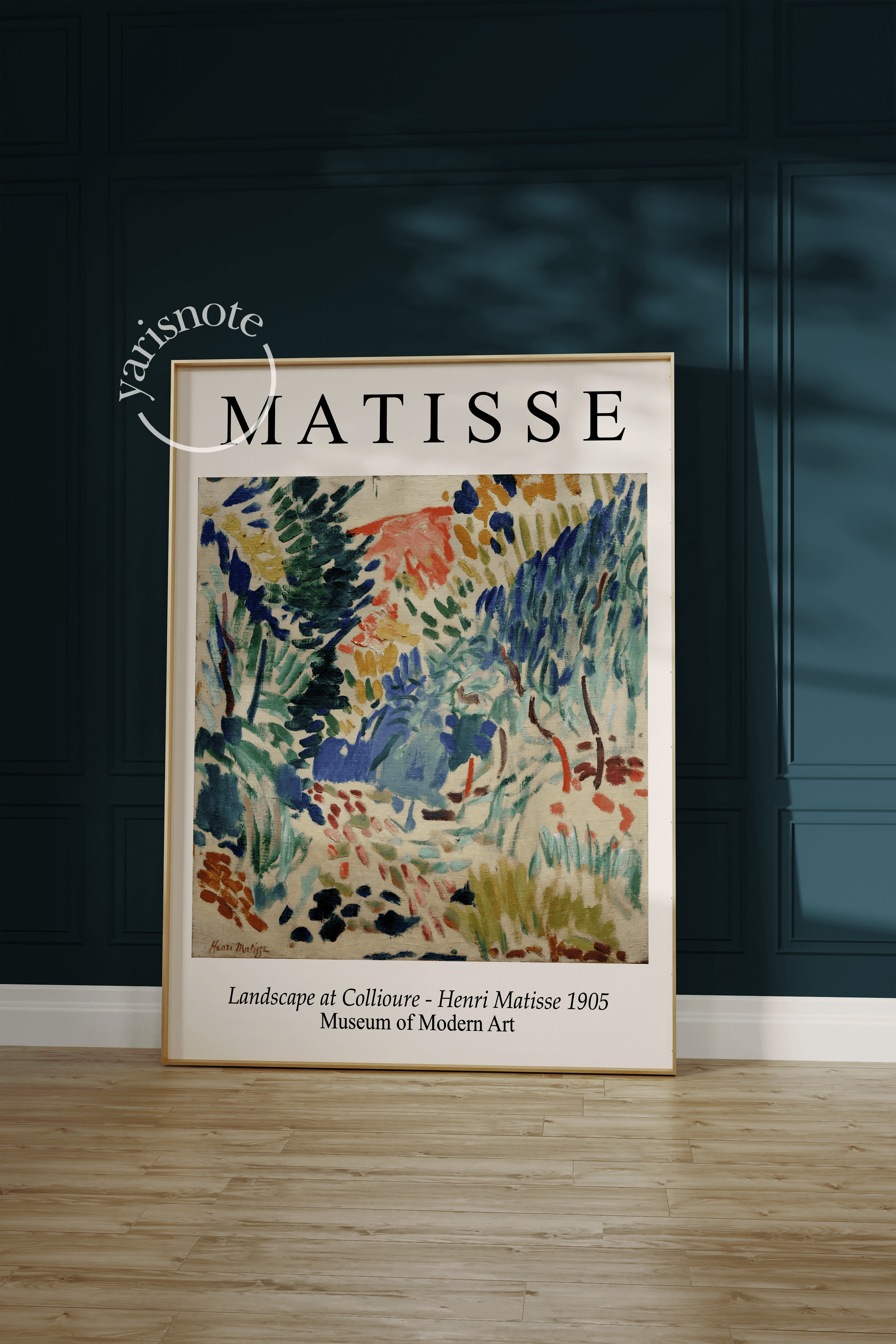 Henri Matisse Landscape at Collioure Çerçevesiz Poster