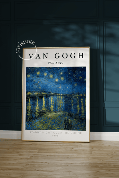 Van Gogh Starry Night Artwork Unframed Poster