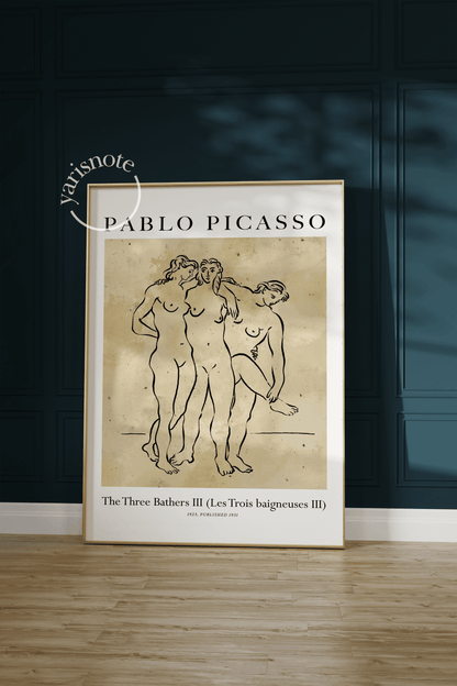 Pablo Picasso Exhibition Çerçevesiz Poster