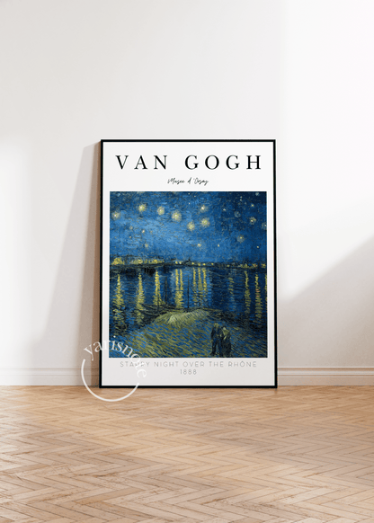 Van Gogh Starry Night Artwork Unframed Poster