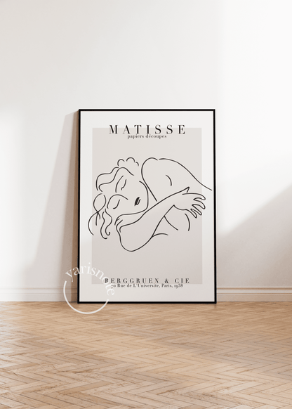 Henri Matisse Çerçevesiz Poster