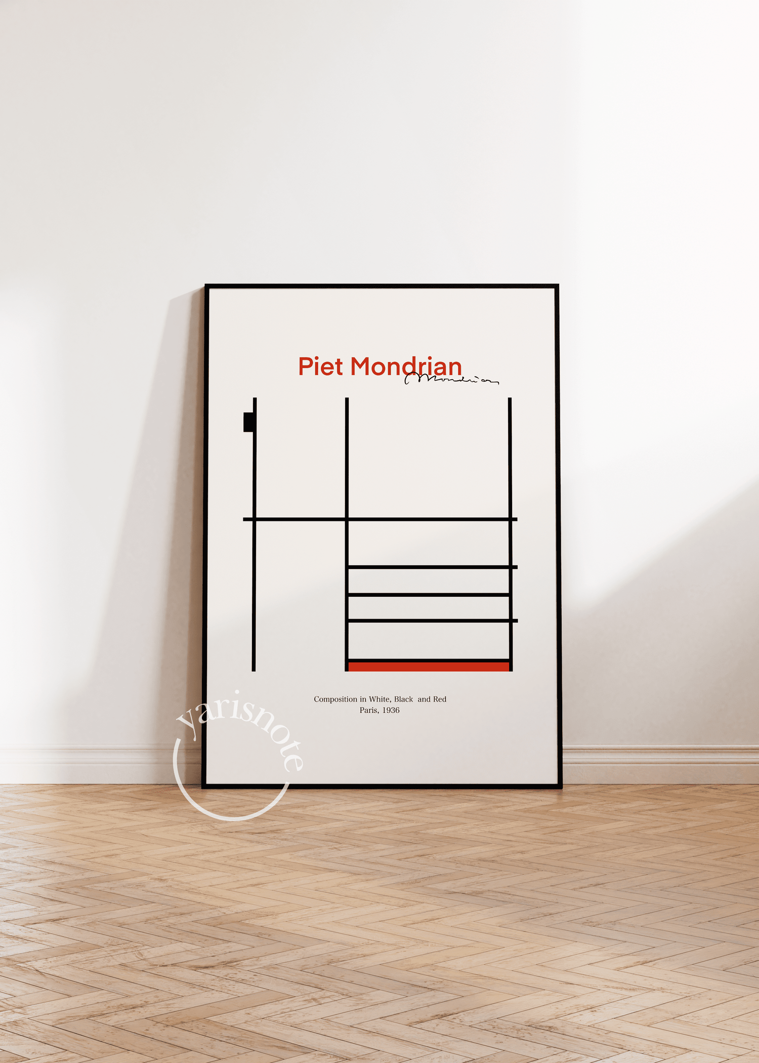 Piet Mondrian Unframed Poster
