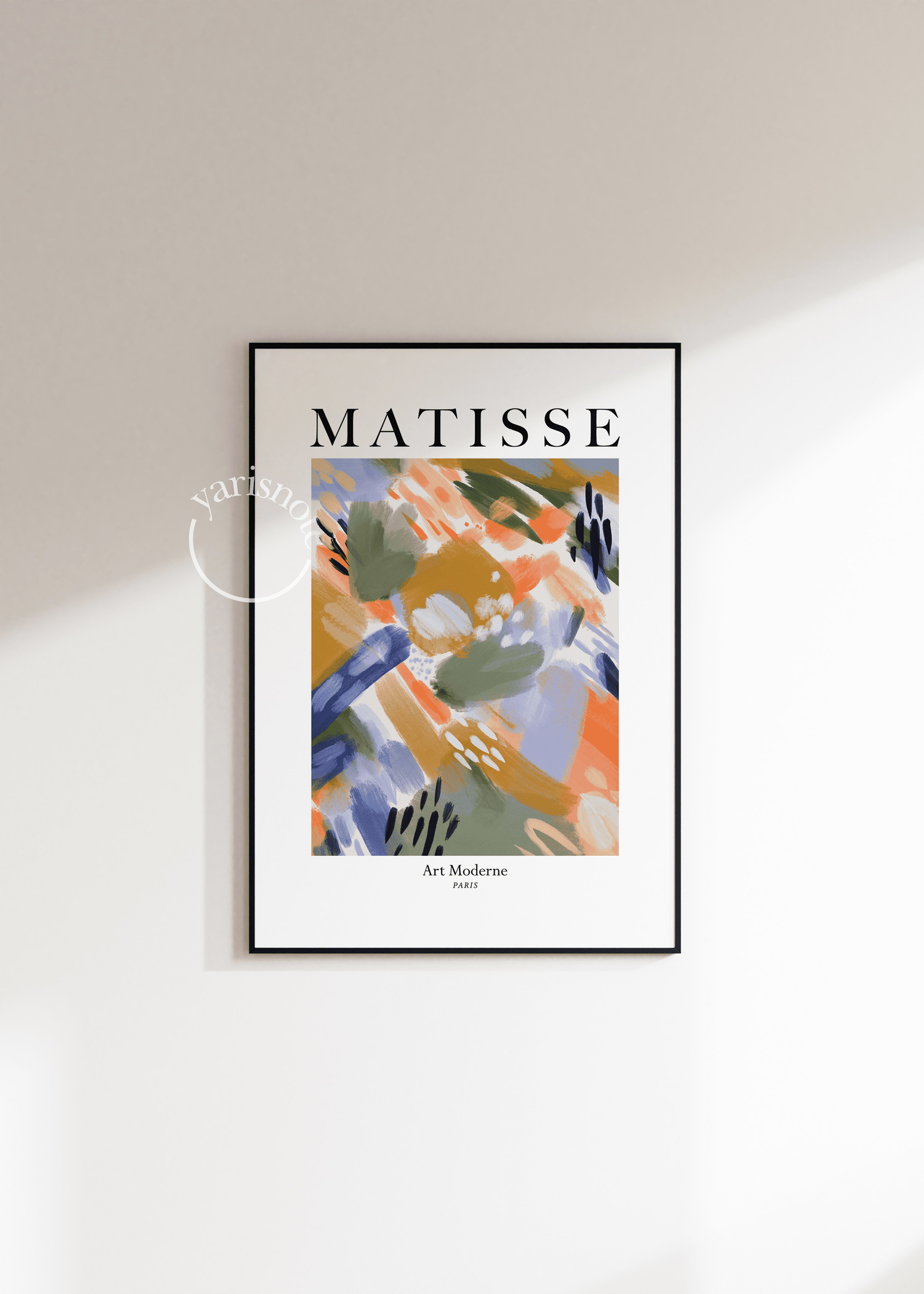 Henri Matisse Art Moderne Çerçevesiz Poster