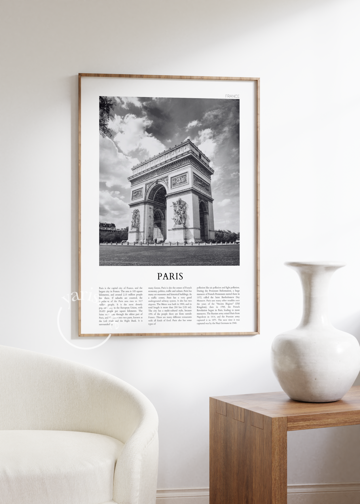 Paris Unframed Poster