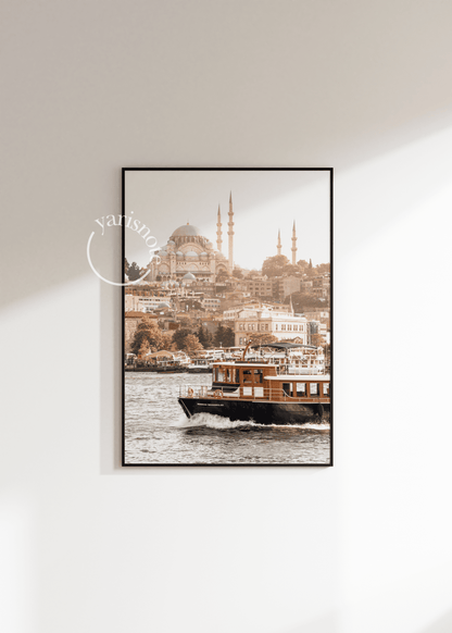 Istanbul Unframed Poster