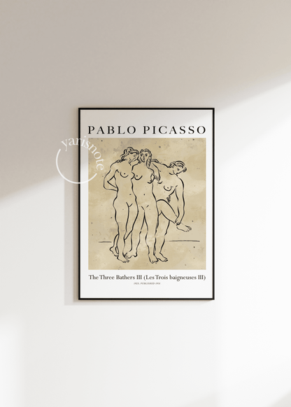 Pablo Picasso Exhibition Unframed Poster