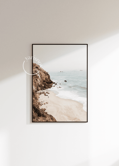 Coastal Beach Unframed Poster